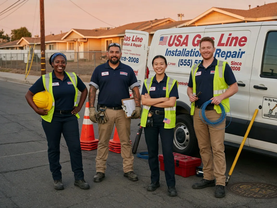 Gas Line Installation company in Lawsonville, NC